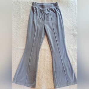 Aerie Blue Flare Pants High-Waisted Boot Cut